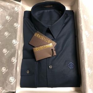 💥 Roberto Cavalli men’s slim fit dress shirt 💥